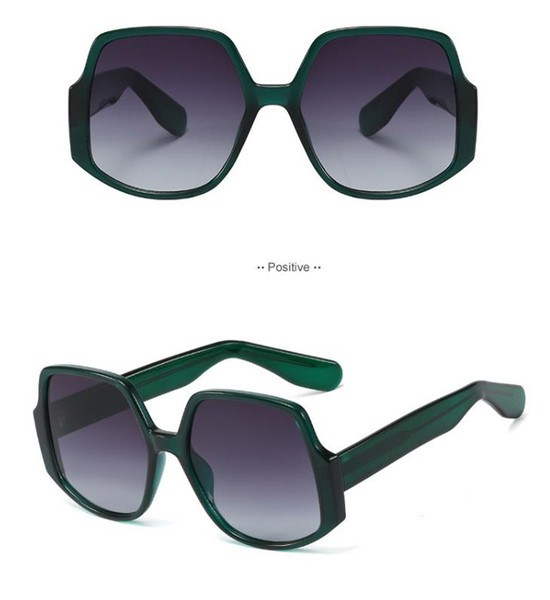 Sieviešu lielas kvadrātveida saulesbrilles