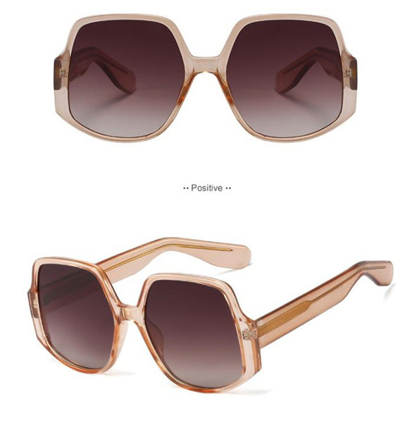 Sieviešu lielas kvadrātveida saulesbrilles