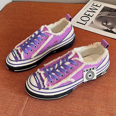 Ikdienas sieviešu kedas ar mežģīnēm un plakanu zoli trīs krāsās