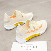 Modernas sieviešu tekstila kedas ar mežģīnēm un plakanu zoli vairākās krāsās