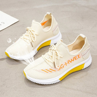 Modernas sieviešu tekstila kedas ar mežģīnēm un plakanu zoli vairākās krāsās