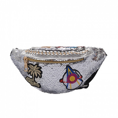 Jauna modeļa sieviešu soma viduklim un pleciem ar fliteriem