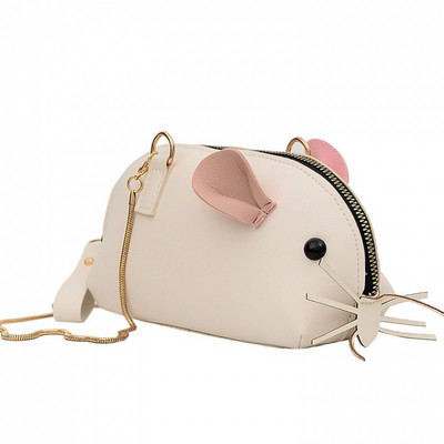 Új modell női táska fém lánccal és 3D elemmel