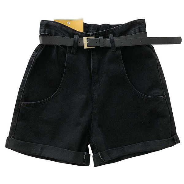 Īsi džinsi ar kabatām un jostu