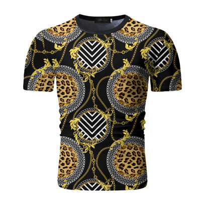 ÚJ modell férfi póló rövid ujjal és ovális nyakkivágással