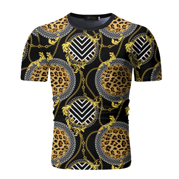 ÚJ modell férfi póló rövid ujjal és ovális nyakkivágással