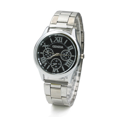 Sieviešu pulkstenis izgatavots no nerūsējošā tērauda