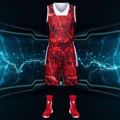 Férfi kosárlabda készlet - felső és rövidnadrág