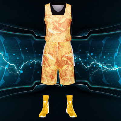 Férfi kosárlabda készlet - felső és rövidnadrág