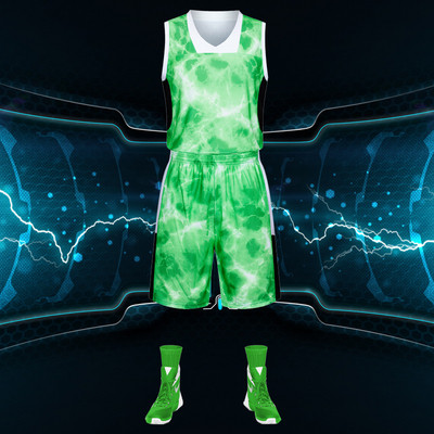 Férfi kosárlabda készlet - felső és rövidnadrág