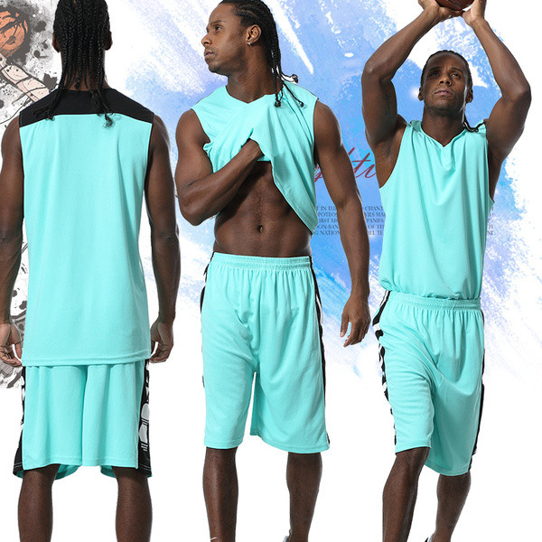 Vyrų krepšinio komanda iš greitai džiūstančio audinio