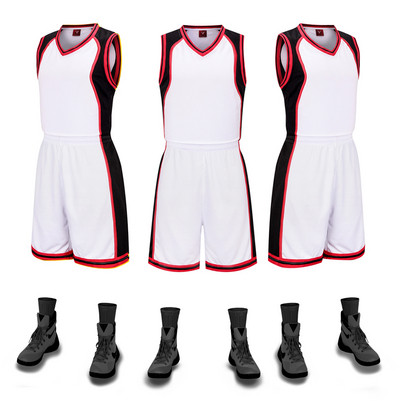 Vīriešu basketbola komanda no ātri žūstoša auduma