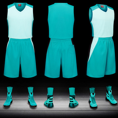 Férfi kosárlabda csapat gyorsan száradó anyagból - póló és rövidnadrág