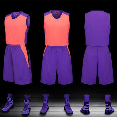 Férfi kosárlabda csapat gyorsan száradó anyagból - póló és rövidnadrág