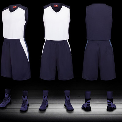 Férfi kosárlabda csapat gyorsan száradó anyagból - póló és rövidnadrág