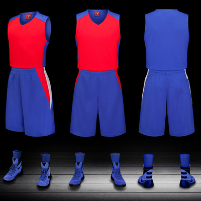 Férfi kosárlabda csapat gyorsan száradó anyagból - póló és rövidnadrág