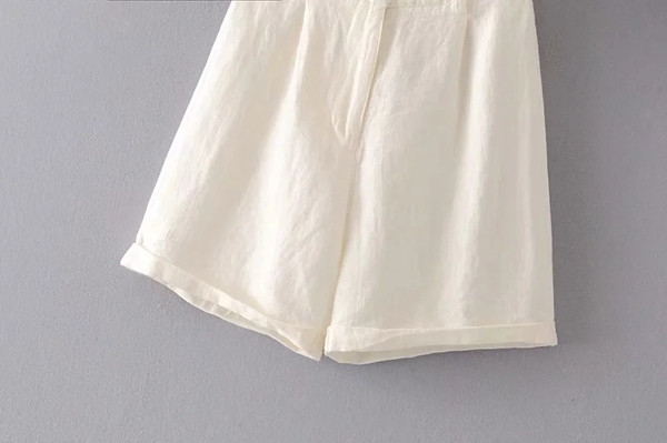 Sieviešu ikdienas šorti - ar augstu vidukli