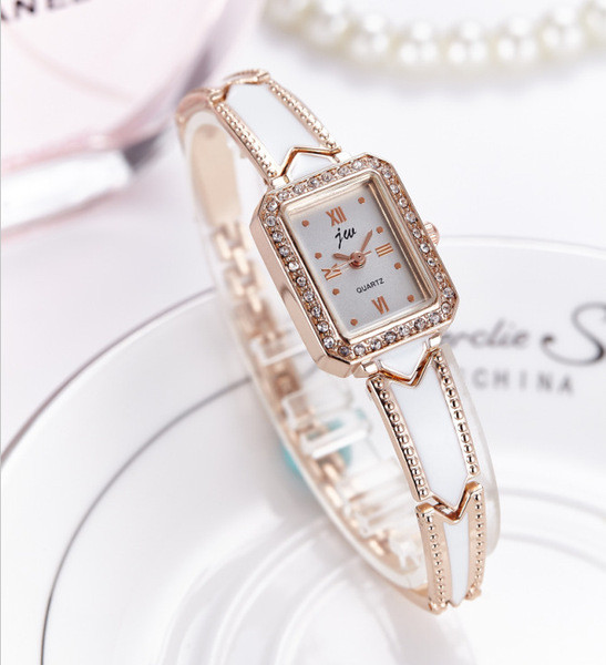 Stiilne naiste kandiline kivikestega käekell