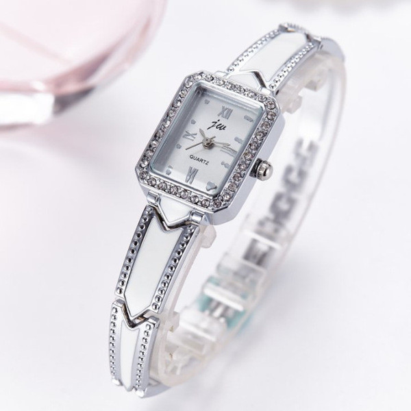 Stiilne naiste kandiline kivikestega käekell