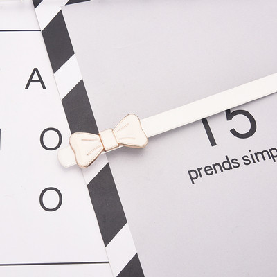 Női öv öko bőrből és fém díszítéssel - többféle modell