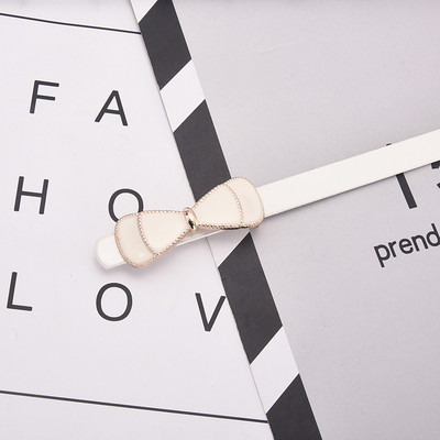 Női öv öko bőrből és fém díszítéssel - többféle modell