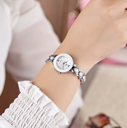 Kvarca sieviešu elegants pulkstenis