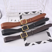 Női öko bőr öv fém elemmel