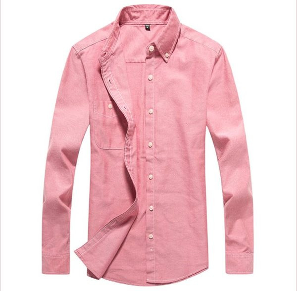 Vīriešu krekla ar garām piedurknēm klasisks modelis