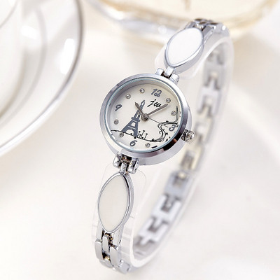 Kvarca pulkstenis ar nerūsējošā tērauda siksniņu