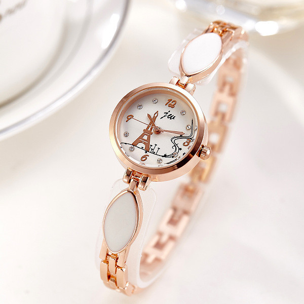 Kvarca pulkstenis ar nerūsējošā tērauda siksniņu