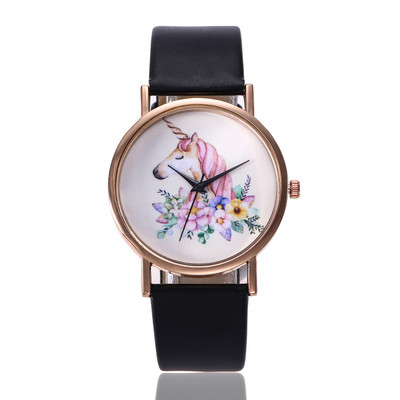 Női karóra egyszarvú képpel
