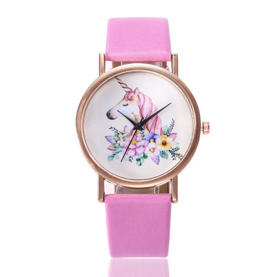 Női karóra egyszarvú képpel