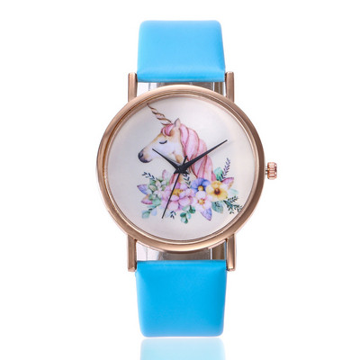 Női karóra egyszarvú képpel
