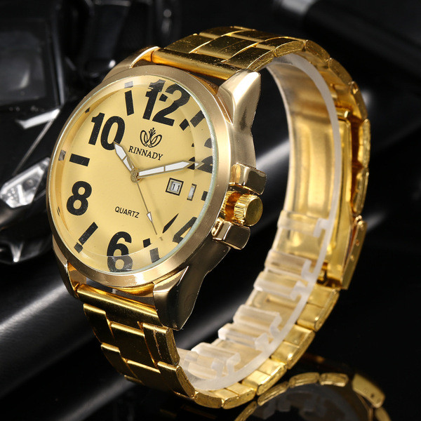 Kvarcni ženski sat sa velikim brojevima