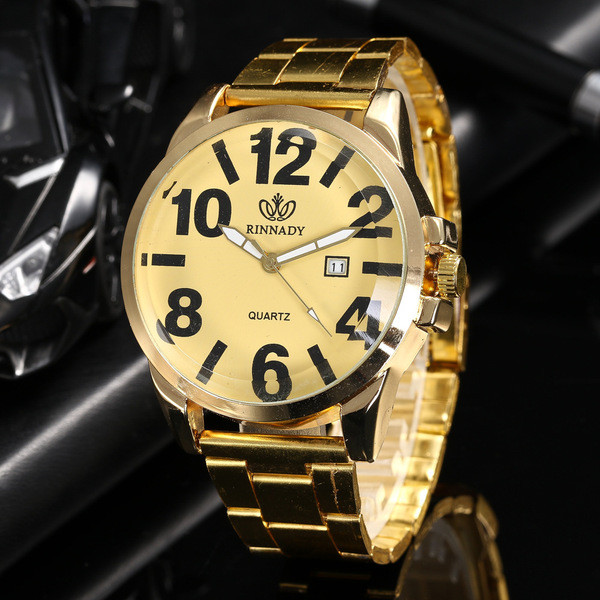 Kvarcni ženski sat sa velikim brojevima