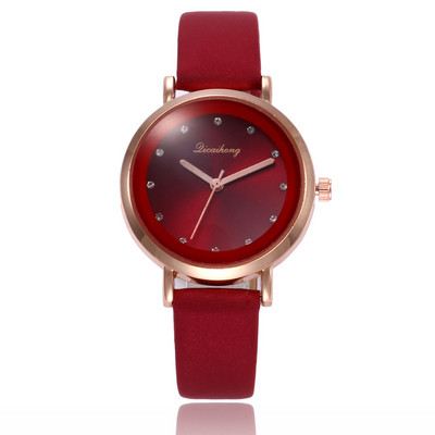 Sieviešu kvarca pulkstenis ar siksniņu ar spīdīgām daļiņām