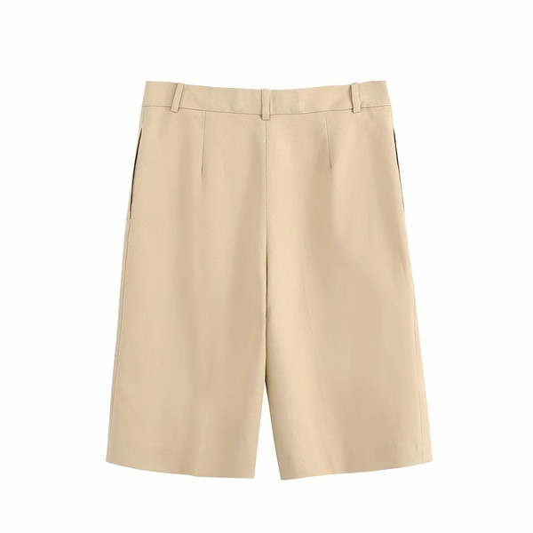 Sieviešu 3/4 bikses ar augstu vidukli