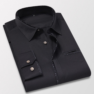 Vīriešu krekla klasiskais modelis - liela izmēra