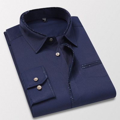 Vīriešu krekla klasiskais modelis - liela izmēra