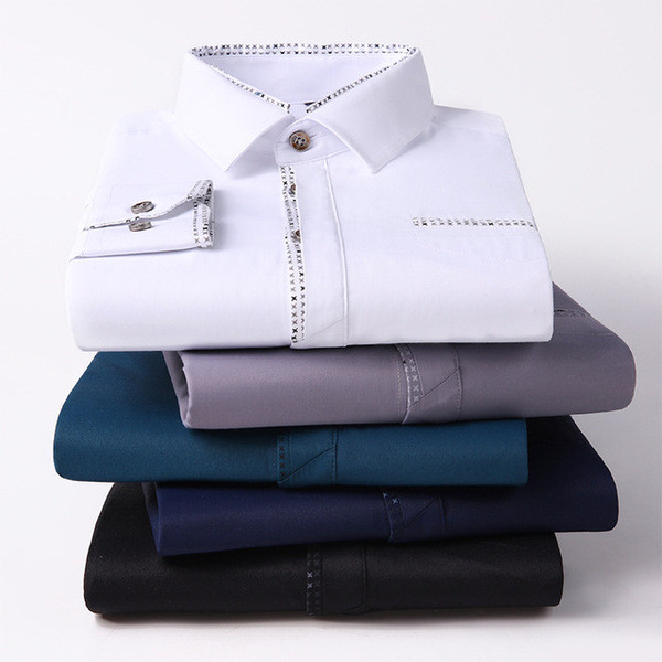 Vīriešu krekla klasiskais modelis - liela izmēra