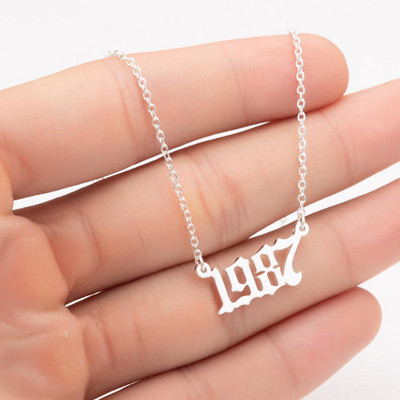 Sieviešu kaklarota ar dzimšanas gadu 1980-1992