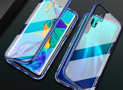 Topelt 360 kraadi magnetümbris Huawei P30 jaoks