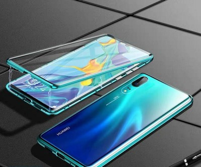 Topelt 360 kraadi magnetümbris Huawei P30 jaoks