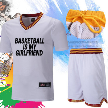 Баскетболен екип - тениска и шорти от бързосъхнеща  материя