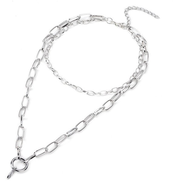 Moderna sieviešu kaklarotas tipa ķēdīte