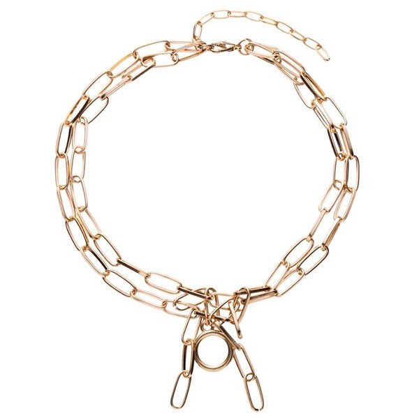 Moderna sieviešu kaklarotas tipa ķēdīte