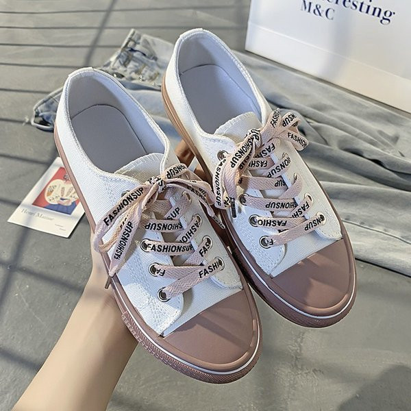 ΝΕΟ μοντέλο γυναικεία αθλητικά παπούτσια με κορδόνια και τραχιά σόλα