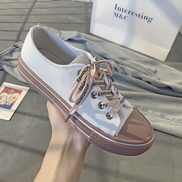 ΝΕΟ μοντέλο γυναικεία αθλητικά παπούτσια με κορδόνια και τραχιά σόλα