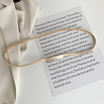 Σύγχρονη γυναικεία ζώνη μέσης με μεταλλικό στοιχείο - διάφορα μοντέλα