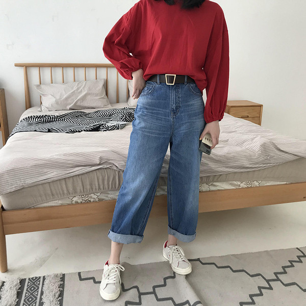 Modern női öko-bőr öv fém csattal